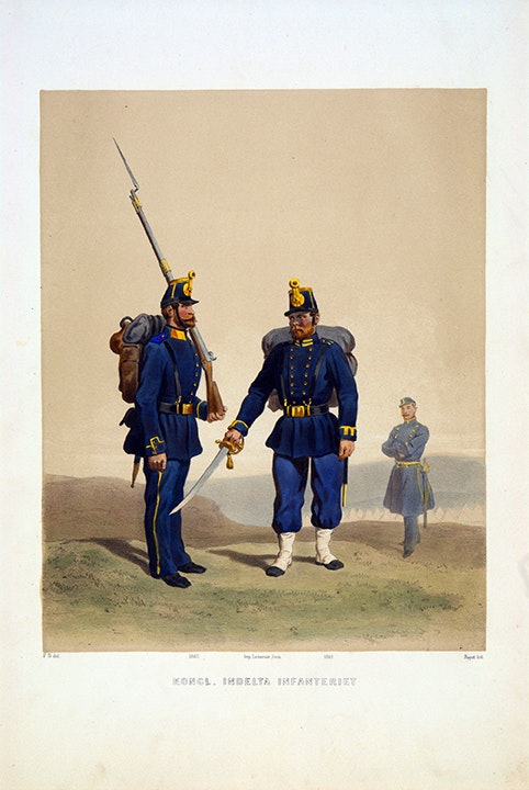 INDELTA INFANTERI efter Fritz von Dardel