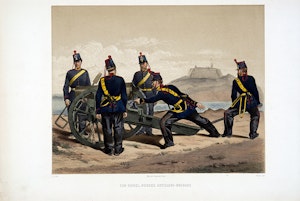 Norska artilleribrigaden. Efter Fritz von Dardel