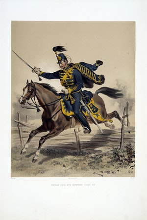 Husarregementet Konung Karl XV. Efter Fritz von Dardel