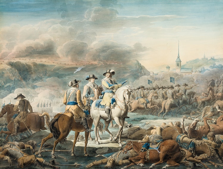 GUSTAV II ADOLF I SLAGET VID WITTSTOCK av EMANUEL LIMNELL