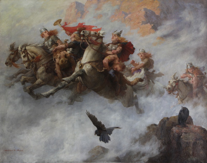 VALKYRIORNAS RITT av WILLIAM T. MAUD