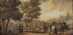 GUSTAV III OCH SOLDATEN GREN 1789 av PEHR HILLERSTRÖM