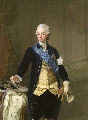 GUSTAV III MED FRIHETSARMBINDEL av LORENZ PASCH D.Y.