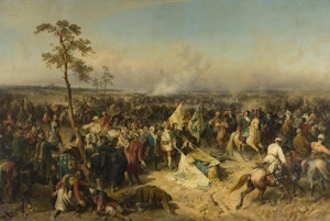 SLAGET VID POLTAVA av ALEXANDER VON KOTZEBUE