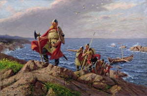 LEIF ERIKSON UPPTÄCKER AMERIKA av HANS DAHL