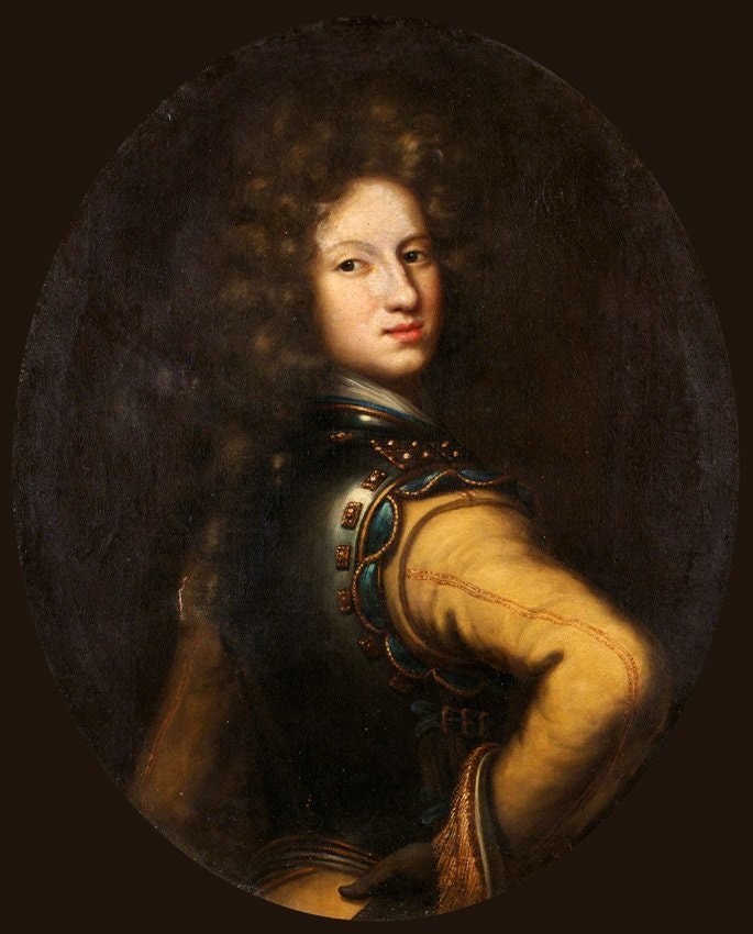 KARL XII i helfigur av David von Krafft