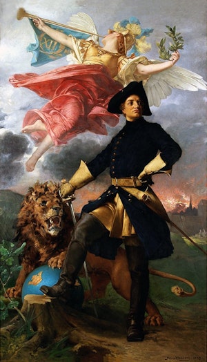 KARL XII av Julius Kronberg