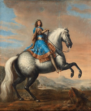 KARL XI TILL HÄST av David Klöcker Ehrenstrahl
