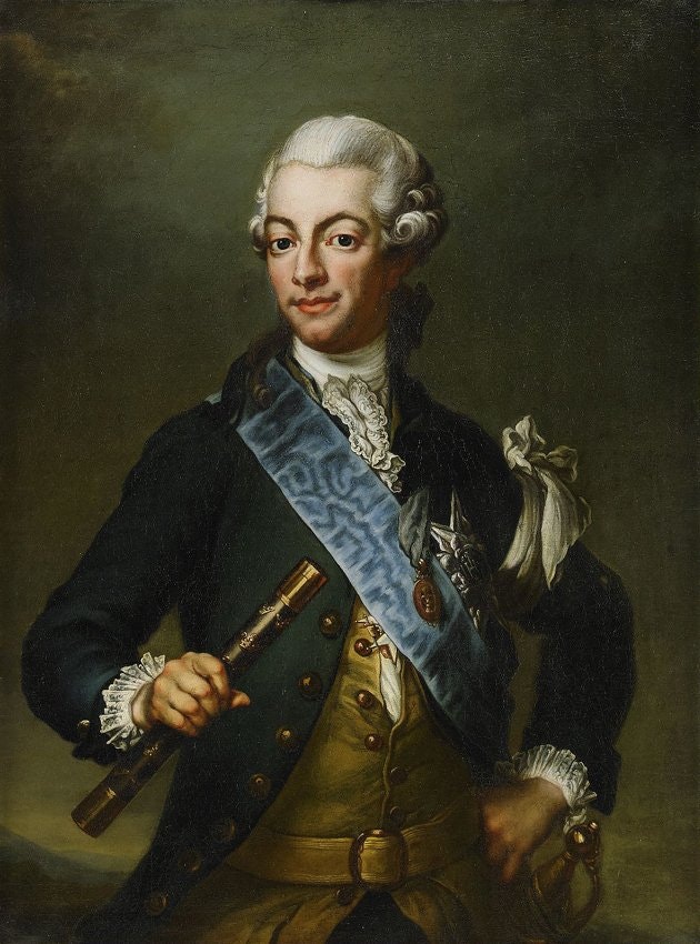 GUSTAV III I REVOLUTIONSUNIFORM av Jacob Björck