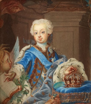 GUSTAV III SOM KRONPRINS av Niklas Lafrensen d.ä.