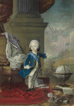 GUSTAV III SOM KRONPRINS av Lorenz Pasch d.y.