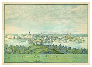 STOCKHOLM UNDER WASA TIDEN fastställd genom mätningar 1925