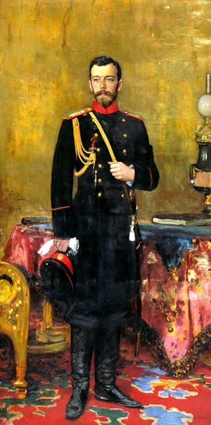 NICHOLAS II - NIKOLAJ II by/av Ilja Repin
