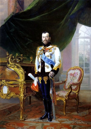 NICHOLAS II - NIKOLAJ II by/av Ernst Friedrich von Liphart