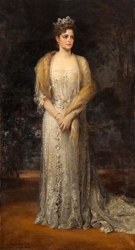 TSARITSA ALEXANDRA FEODOROVNA ROMANOVA by/av Yaakov Weber