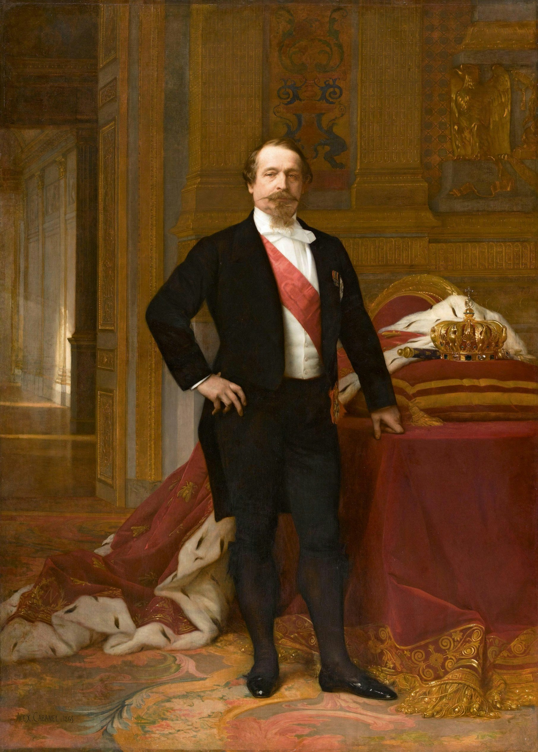 NAPOLEON III av ALEXANDRE CABANEL