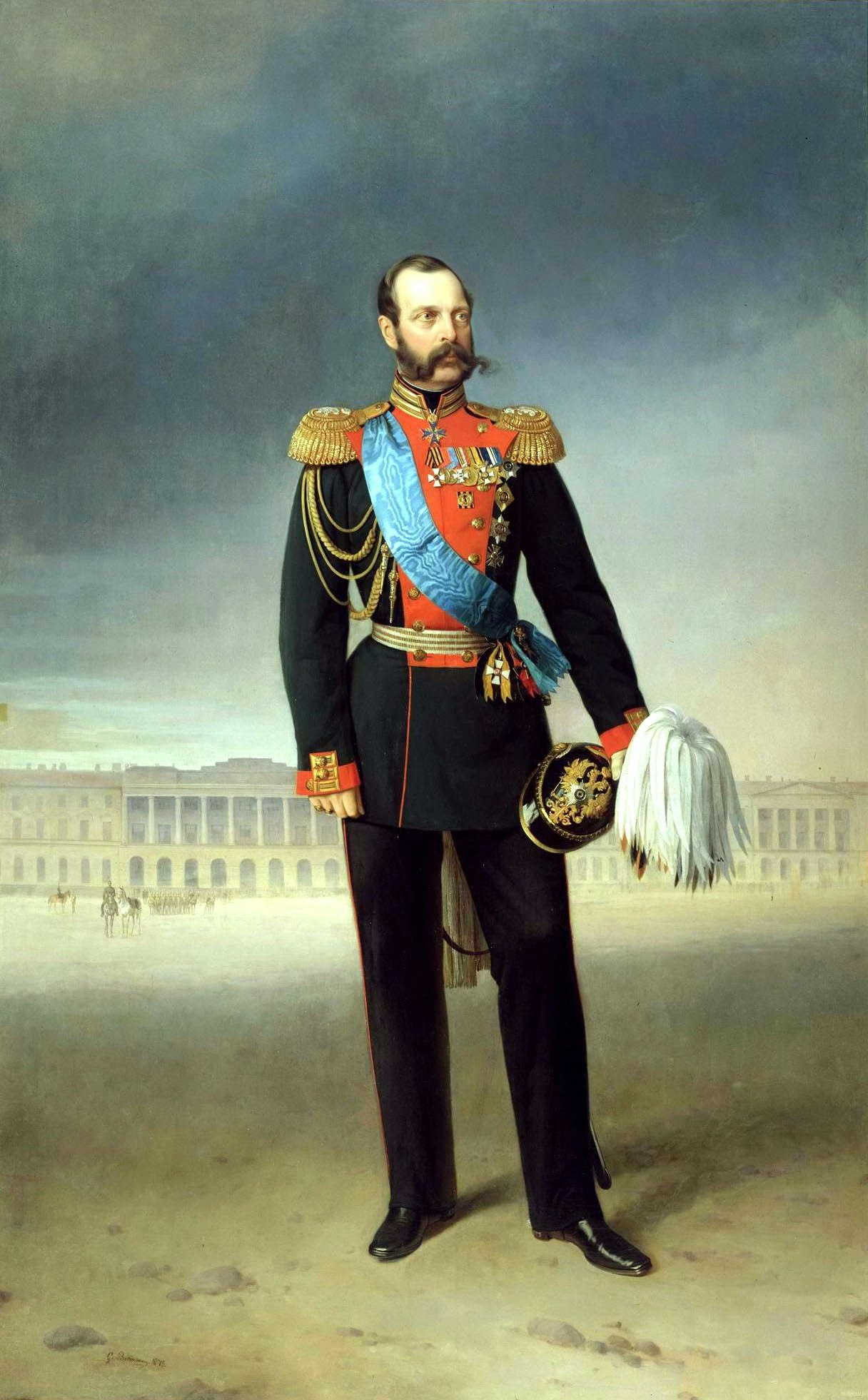 TSAR ALEXANDER II av Egor Boatman