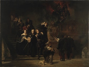 TRE KRONOR – SLOTTSBRANDEN STOCKHOLM 1697 av Johan Fredrik Höckert