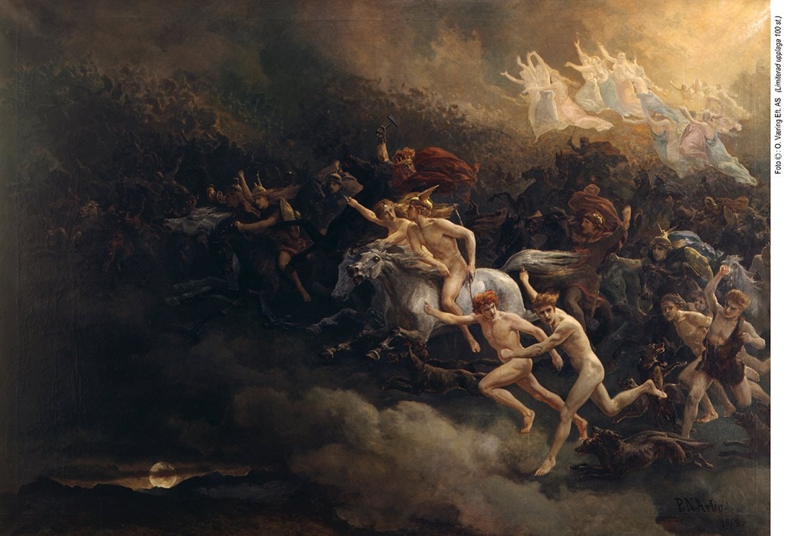 ÅSGÅRDSREIEN 1868 av Peter Nicolai Arbo