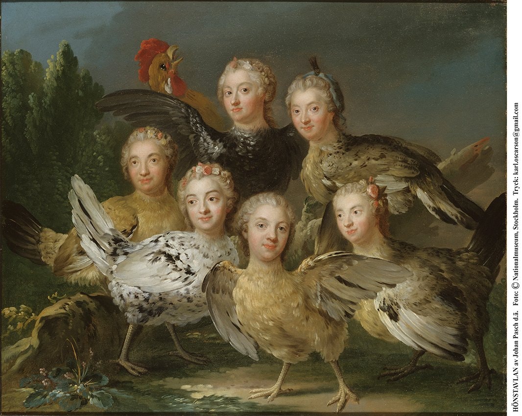 HÖNSTAVLAN av JOHAN PASCH D.Ä.
