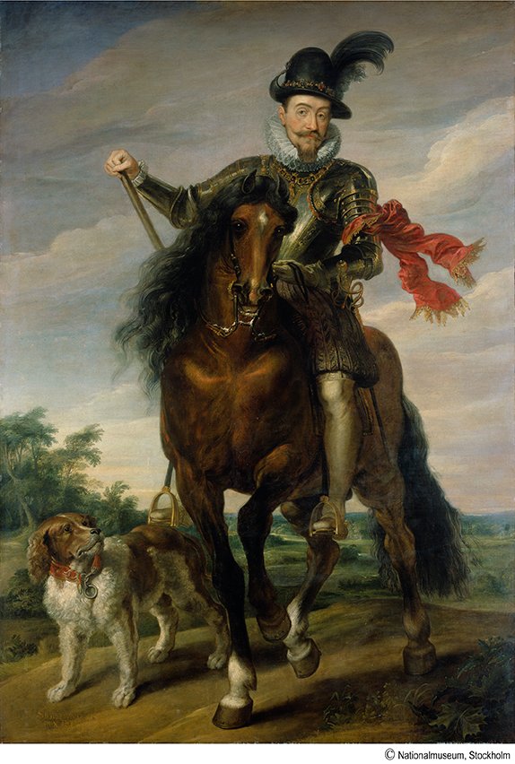 SIGISMUND III VASA TILL HÄST av Peter Paul Rubens