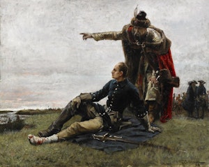 KARL XII &  DEN UKRAINSKE KOSACKLEDAREN MAZEPA EFTER POLTAVA av GUSTAF CEDERSTRÖM 1989