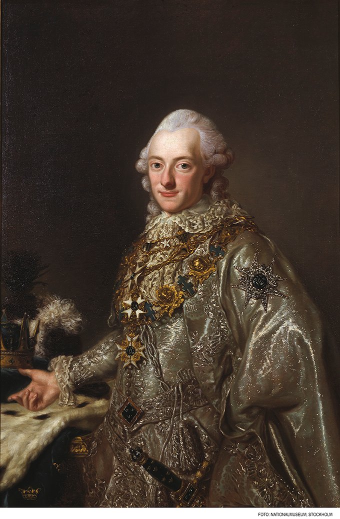 KARL XIII VID GUSTAV III KRÖNING 1772 av Okänd Mästare