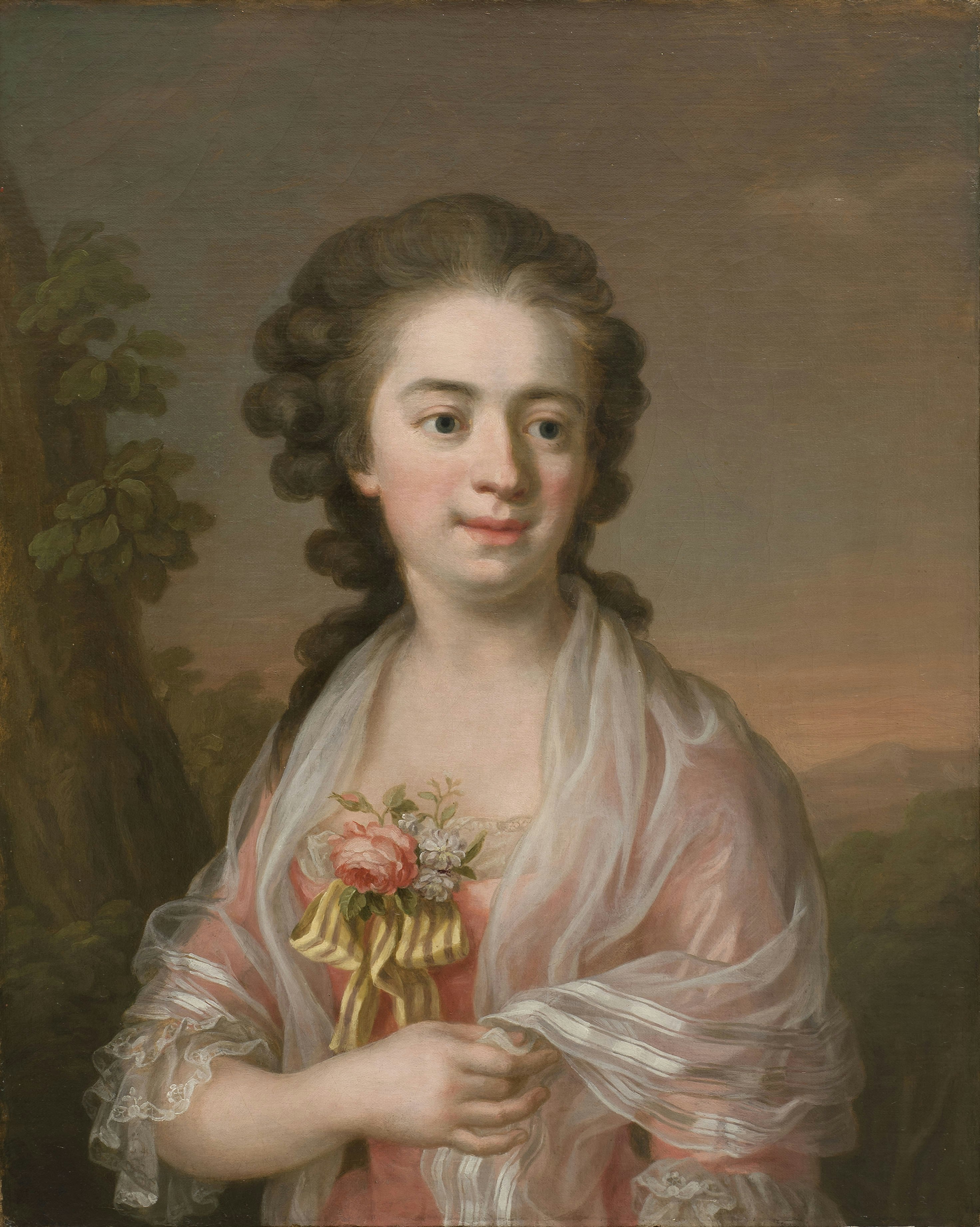 ULRIKA PASCH. Självporträtt 1770.