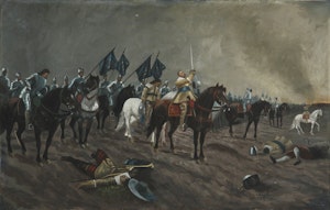 GUSTAV II ADOLF I SLAGET VID LÜTZEN av CARL GABRIEL WADELL