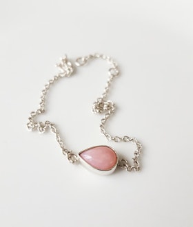 HILDA PINK OPAL BRACELET