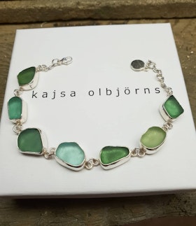 BEACH GLASS BRACELET - SOLD