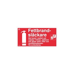 Fettbrandsläckare