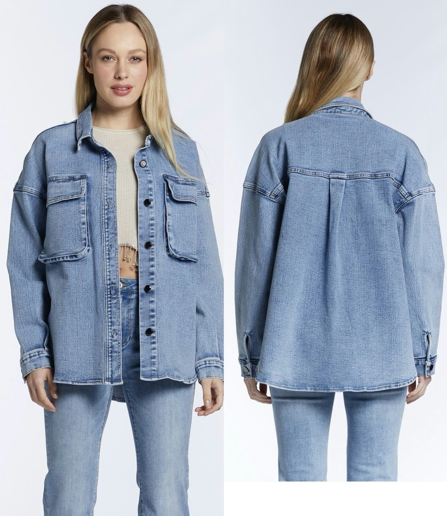 Jeansjacka - Bea - Denim