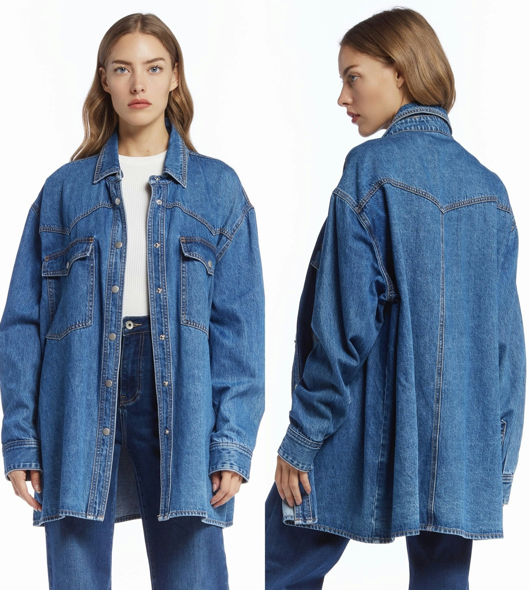 Jeansjacka - Lou - Denim