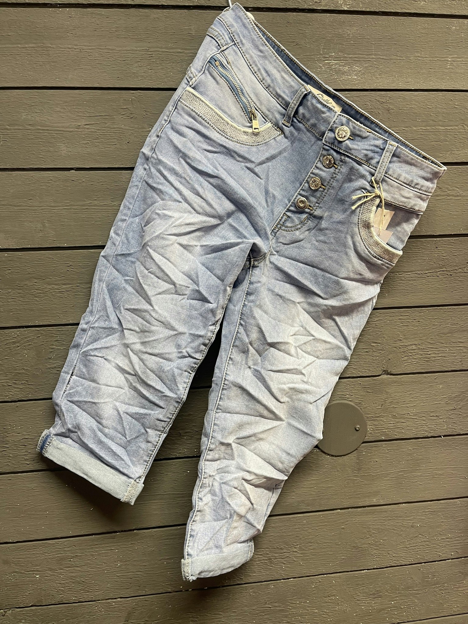 Trekvartsbyxa - Lovis - Jeans