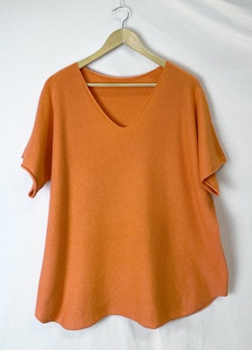 Tröja - Kort ärm - Orange
