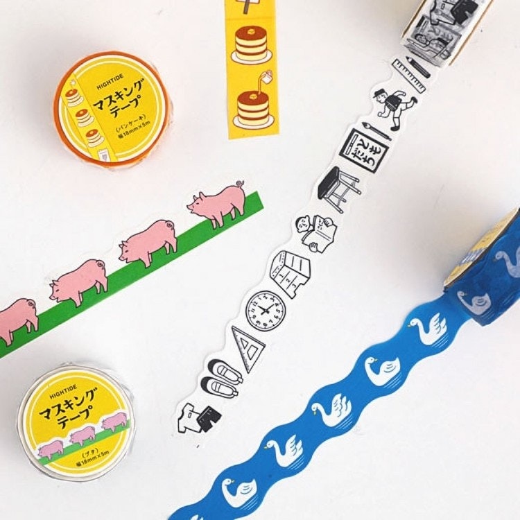 Hightide Retro Masking Tape School