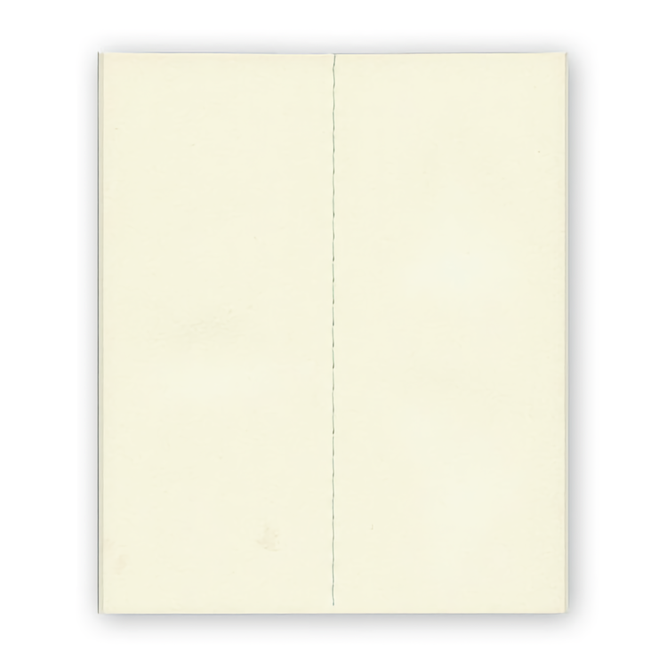 Yamamoto Ro-Biki Notebook Weather Map Blank