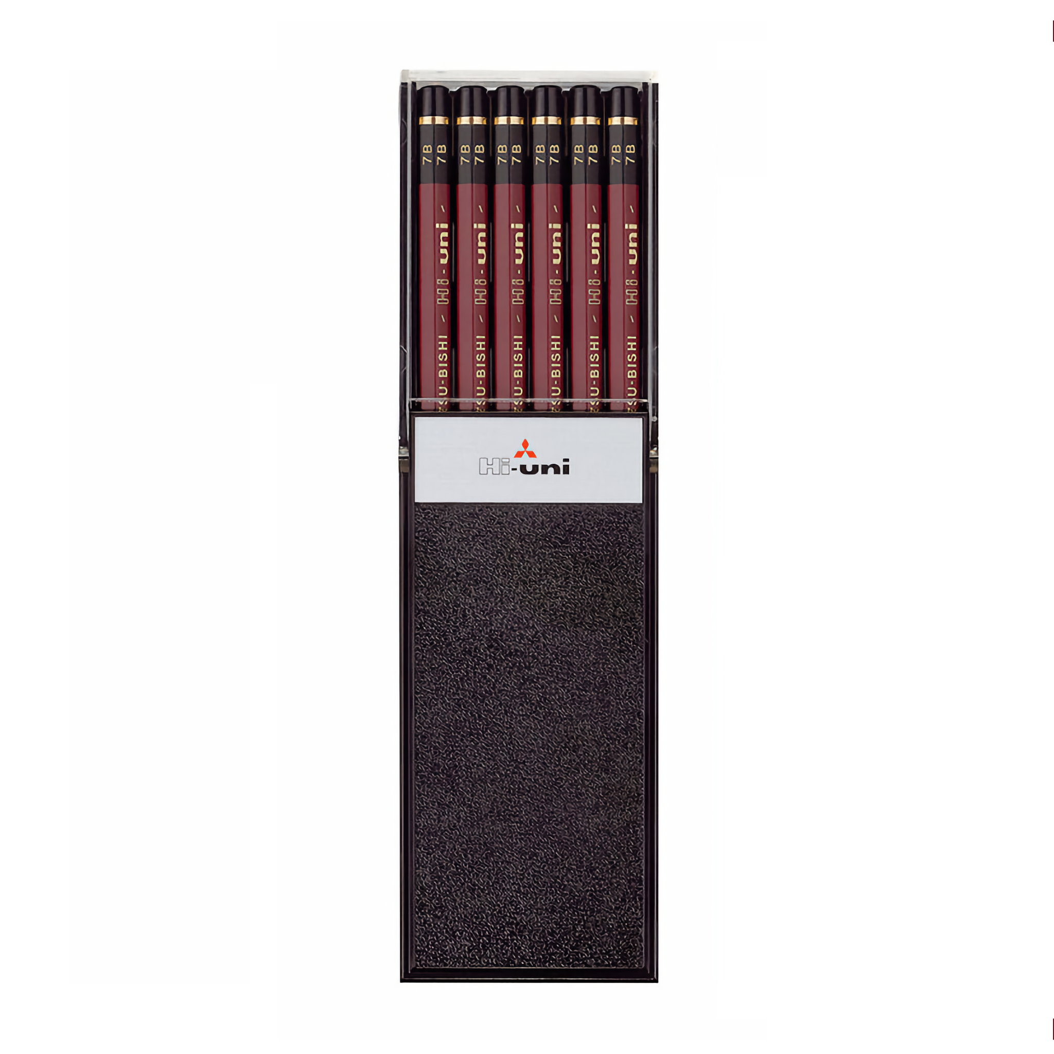 Uni Mitsubishi Hi-Uni Pencil 6B (Pack of 12)
