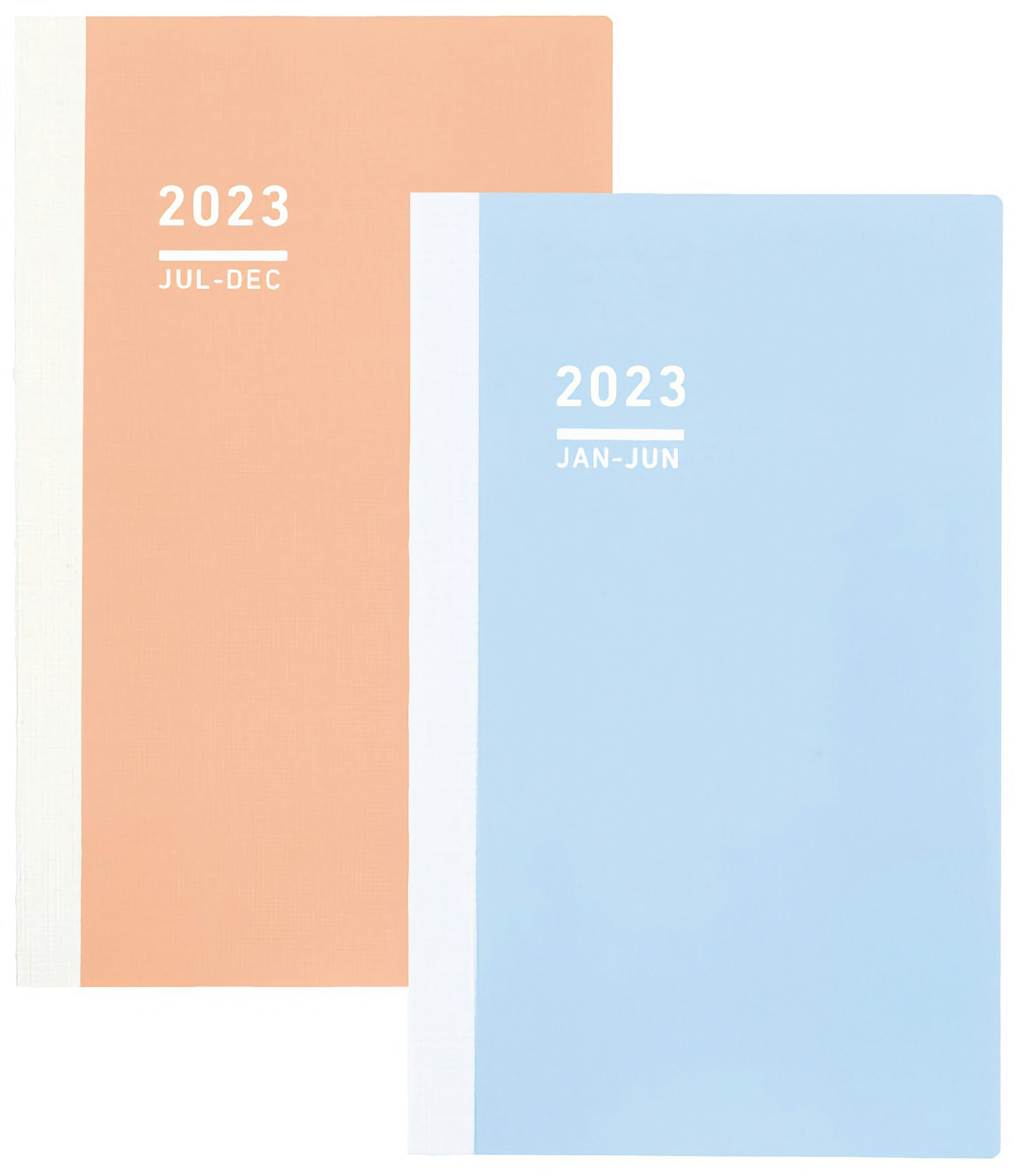 Kokuyo Jibun Techo DAYs Diary 2023 A5 Slim Yellow