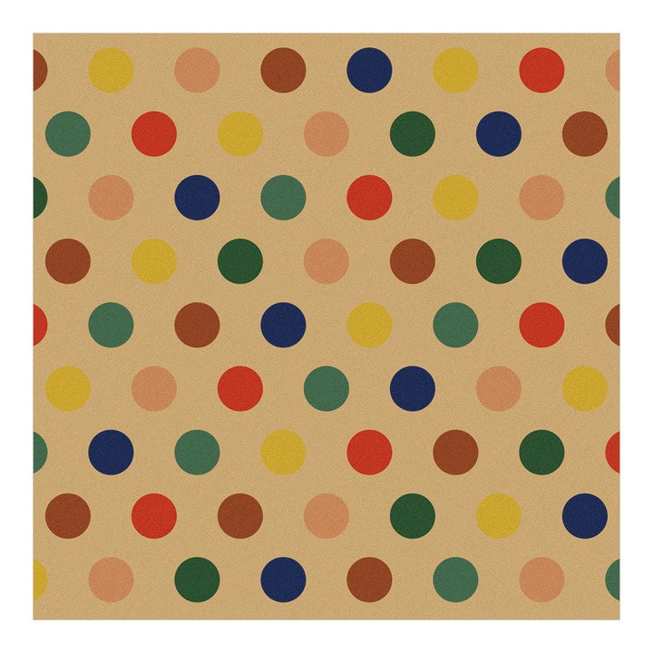 Midori Origamipapper Kraft Dots