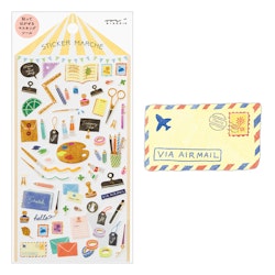 Midori Sticker Marché Stationery