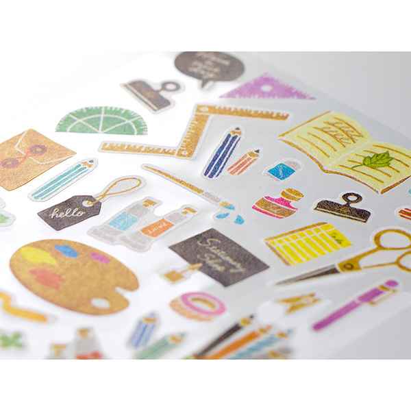 Midori Sticker Marché Stationery