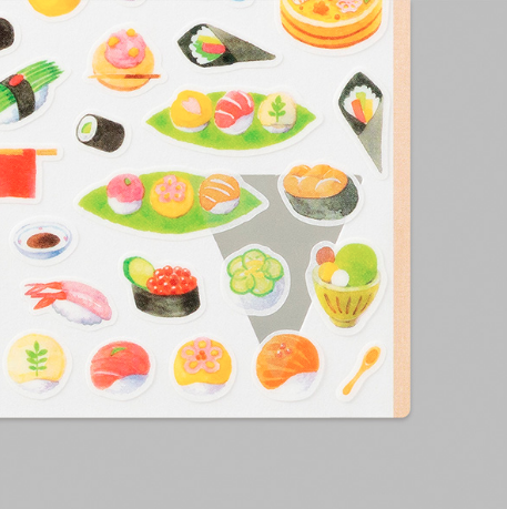 Midori Sticker Marché Sushi närbild