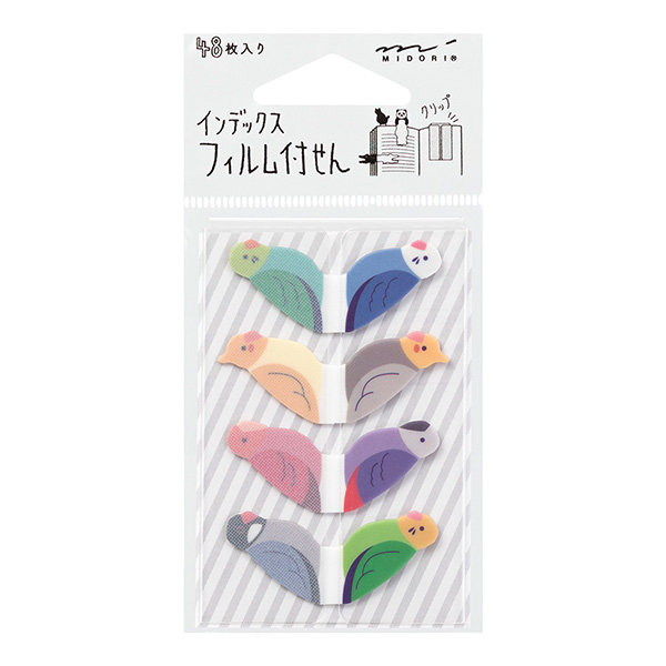 Midori Sticky Notes Birds