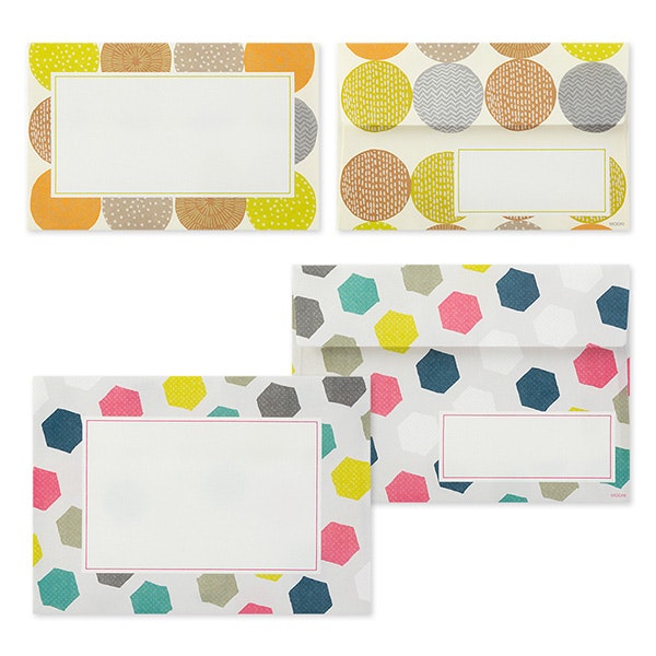 Midori Letterset Colorful Dots