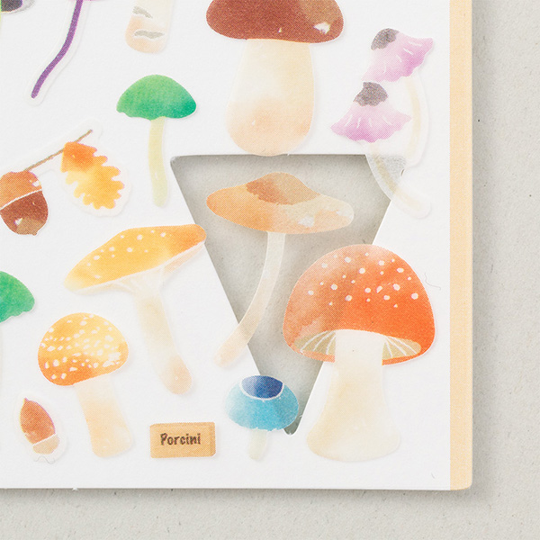 Midori Sticker Marché Mushroom