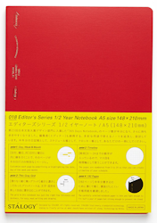 Stálogy 018 1/2 Year Notebook [A5] Red