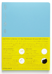 Stálogy 018 1/2 Year Notebook [A5] Blue