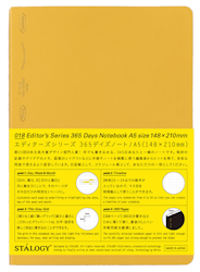 Stálogy 018 365 Days Notebook [A5] Yellow